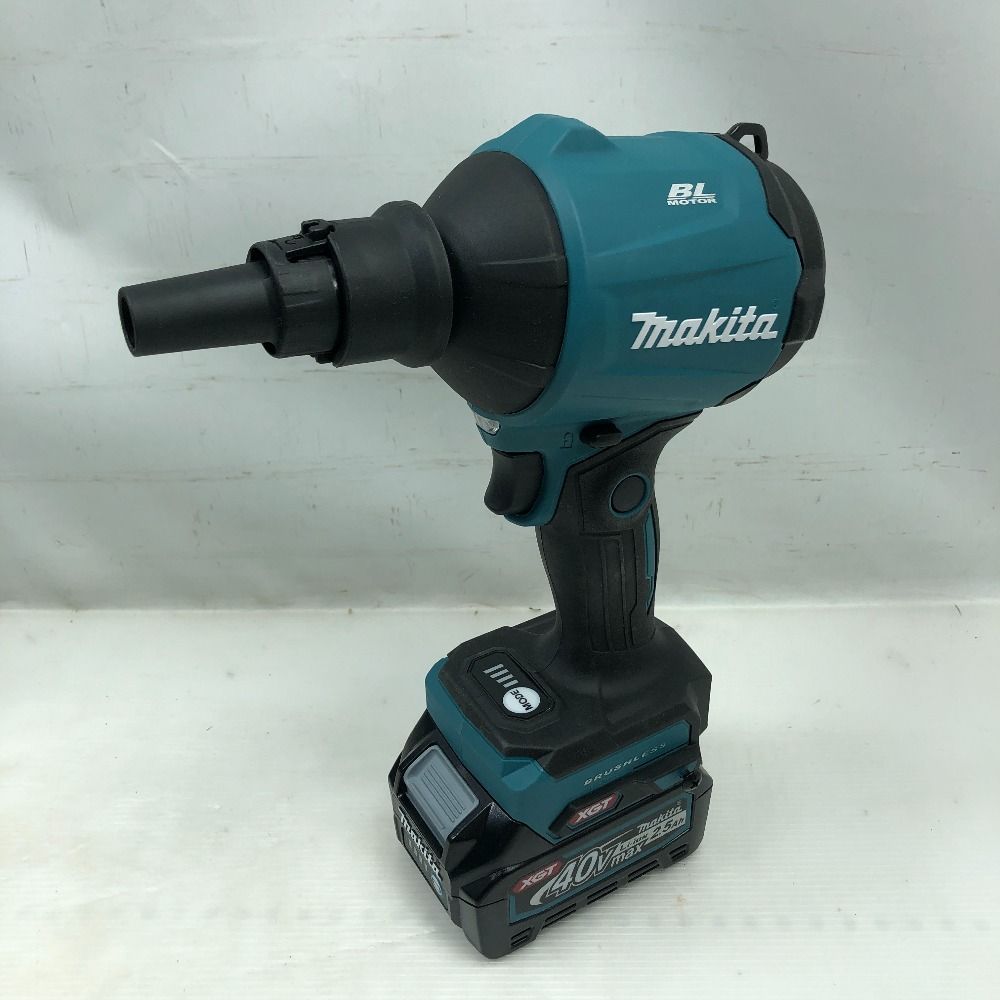 MAKITA マキタ 工具関連用品 充電式エアダスター 充電器 充電池2個 ケース付 AS001G ブルー