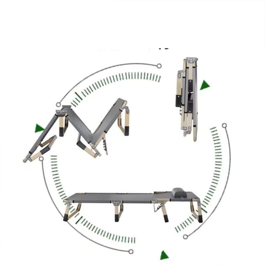 折りたたみ式ベッド 折り畳み アウトドア チェア リクライニング