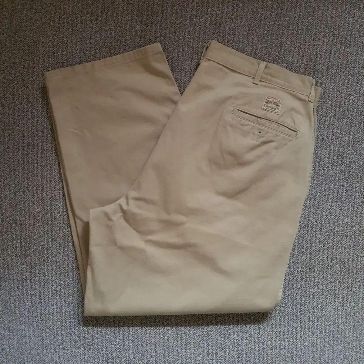 最終値下げ！Higuchi×S チノワイドパンツ ベージュ サイン入り セール