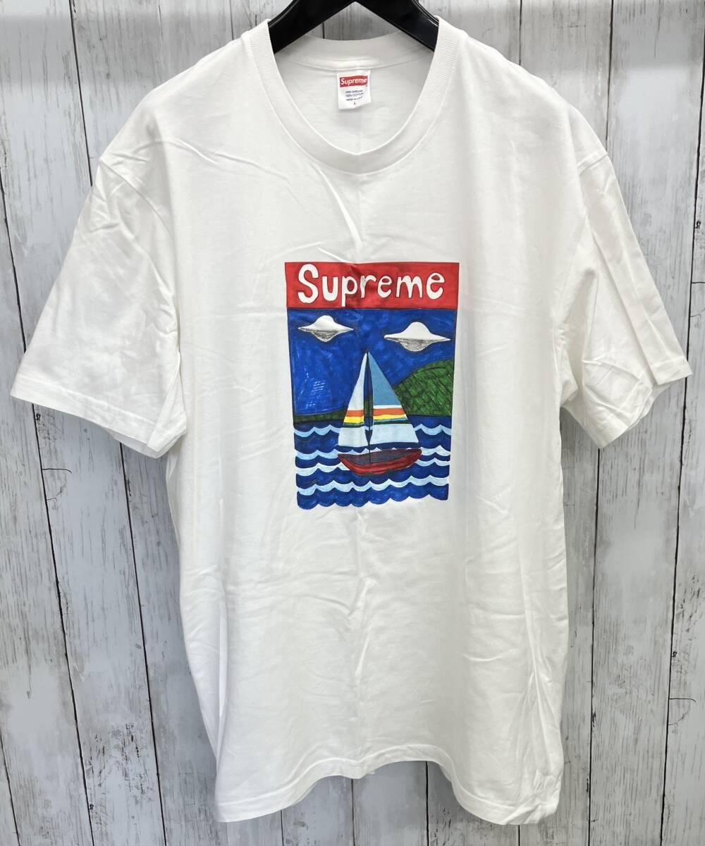Supreme 20SS SAILBOAT TEE 半袖Tシャツ シュプリーム プリントTシャツ ホワイト Lサイズ