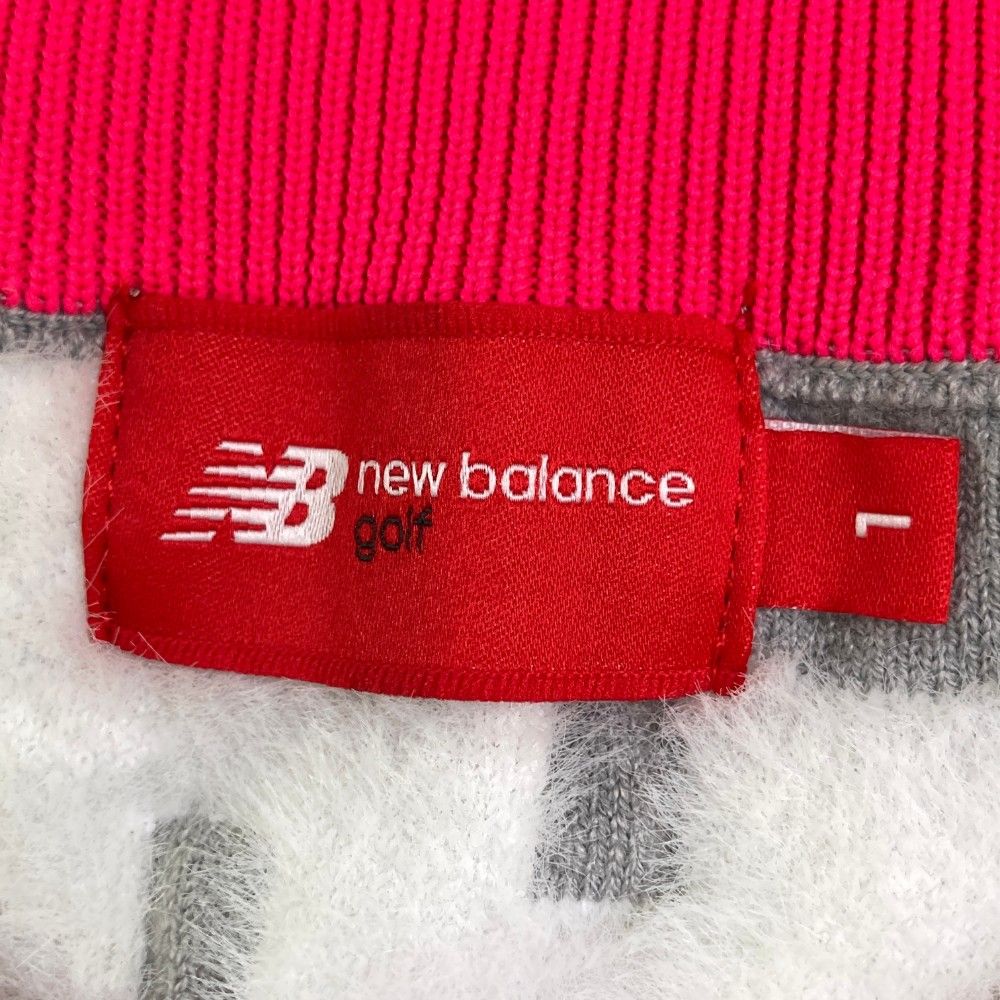 サイズ：1 NEW BALANCE GOLF ニューバランス 2023年 ニット セーター  グレー系 [240101456323] ゴルフウェア レディース ストスト サイズ：1 NEW BALANCE GOLF ニューバランス 2023年 ニット