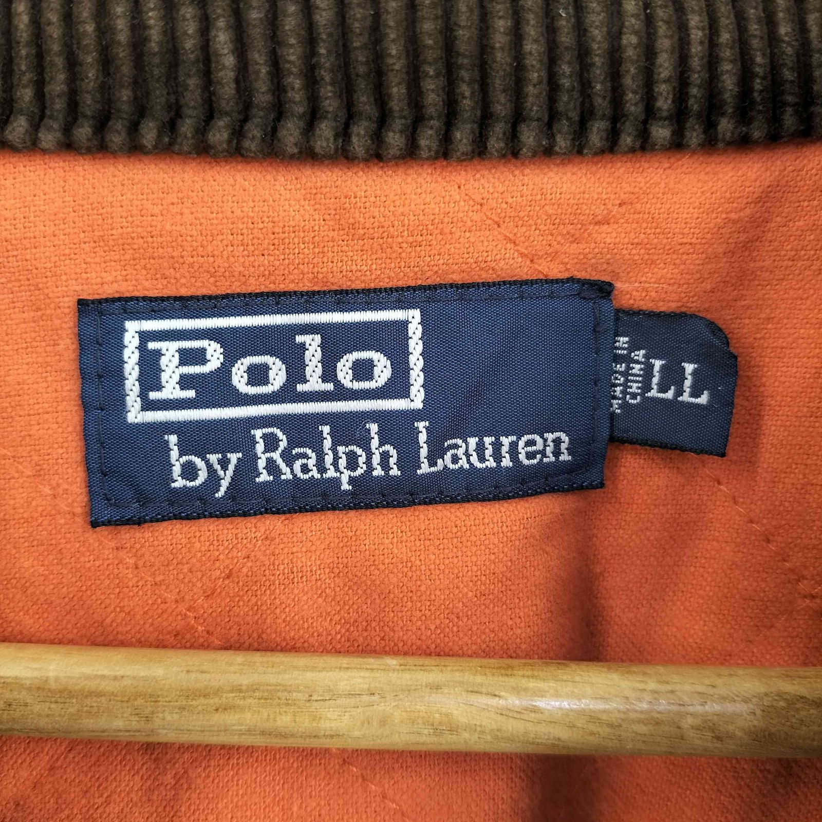 ポロバイラルフローレン Polo by RALPH LAUREN 襟袖コーデュロイ 裏地