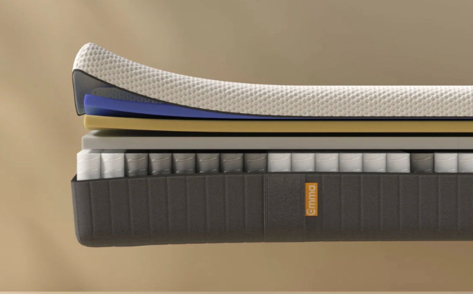 全国翌日お届け！ 正規リユース品セット販売 Emmaマットレスタグカット品?ベストセラーマットレスのアップグレードモデル? ハイブリッドV2 ダブルサイズ