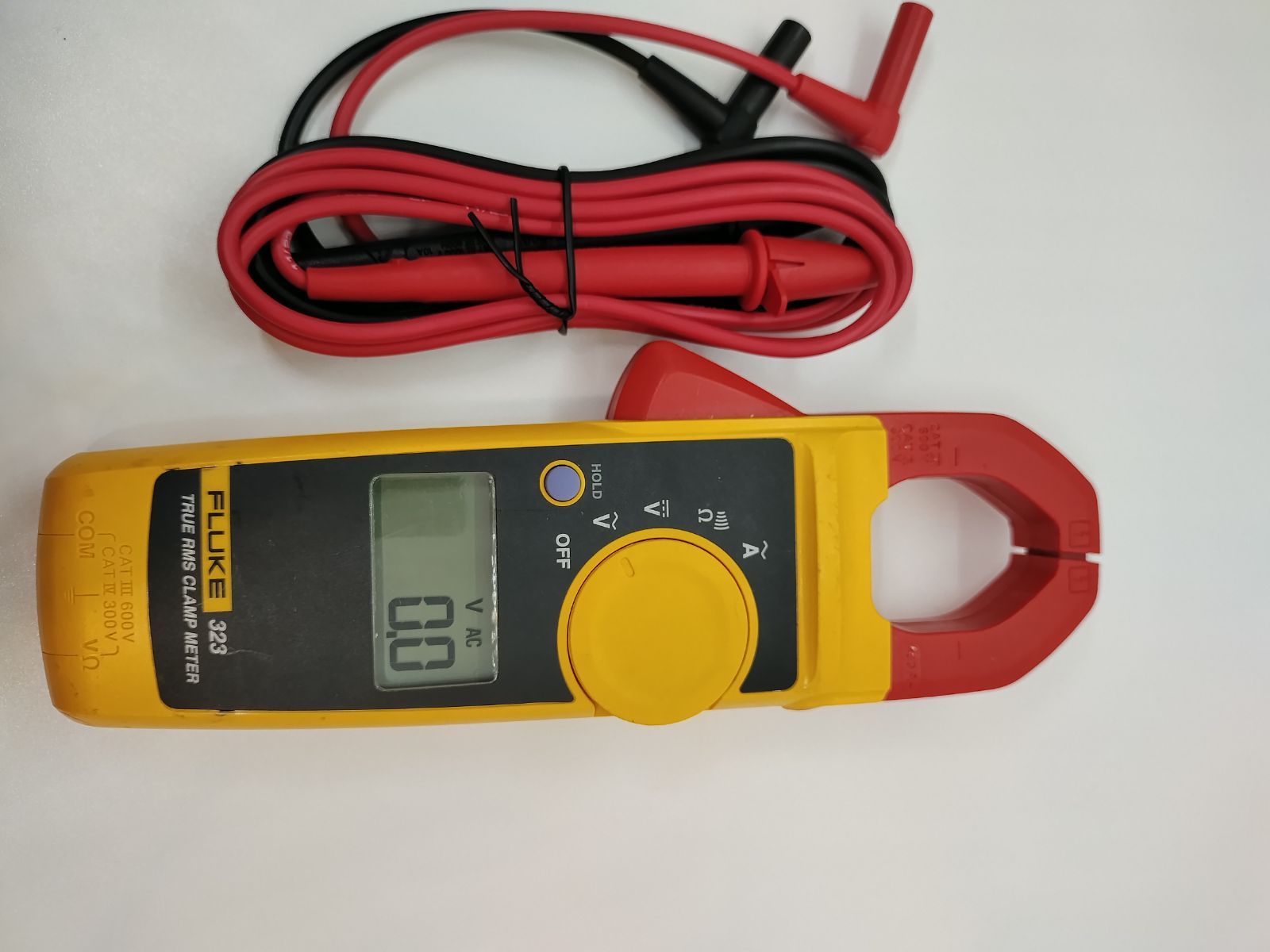 真の実効値クランプメーター AC400A FLUKE-323 見にくく