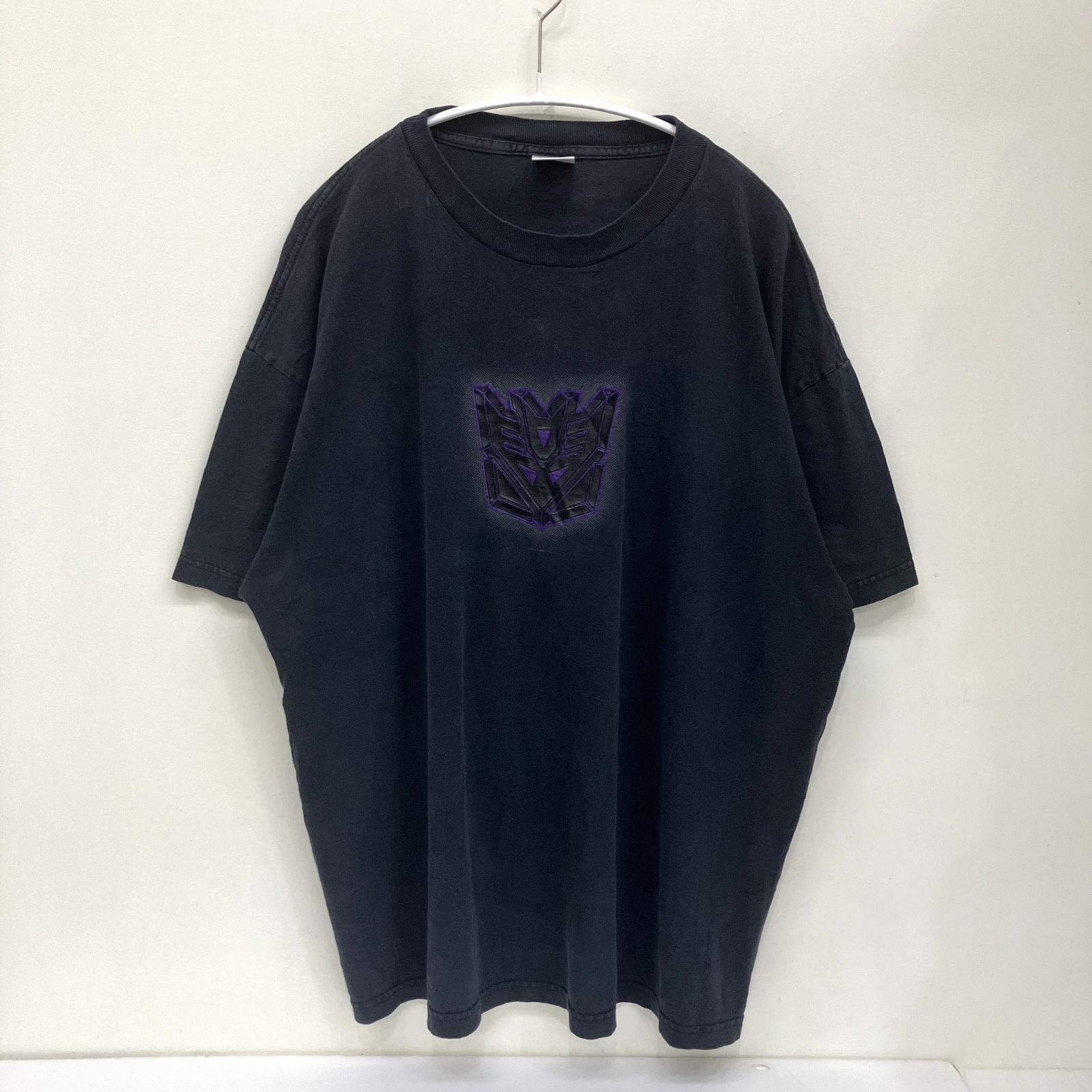 00s トランスフォーマー デストロン エンブレム 古着Tシャツ XXL