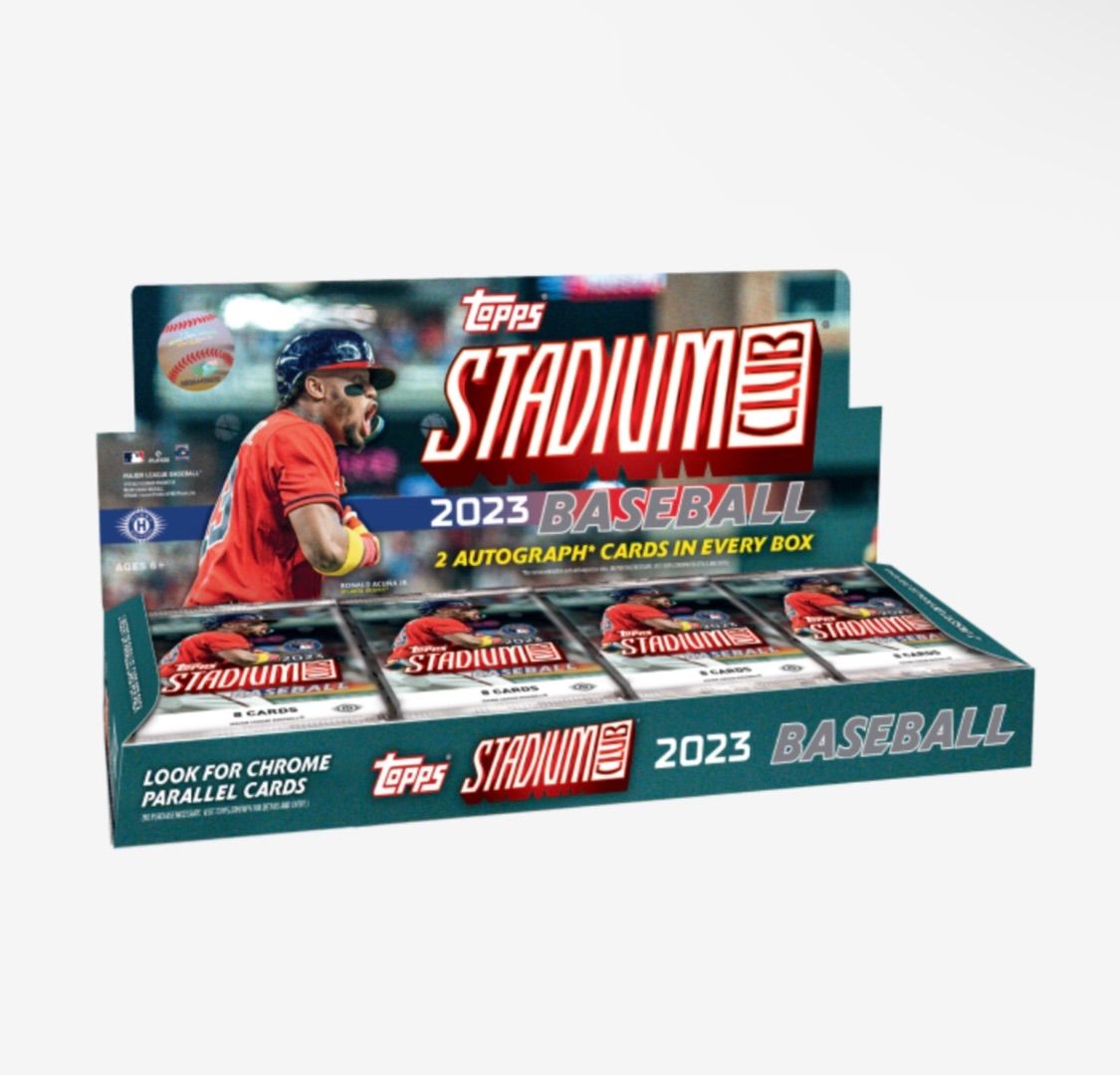 新品 未開封】MLB 2023 TOPPS STADIUM CLUB HOBBY BOX ② - メルカリ