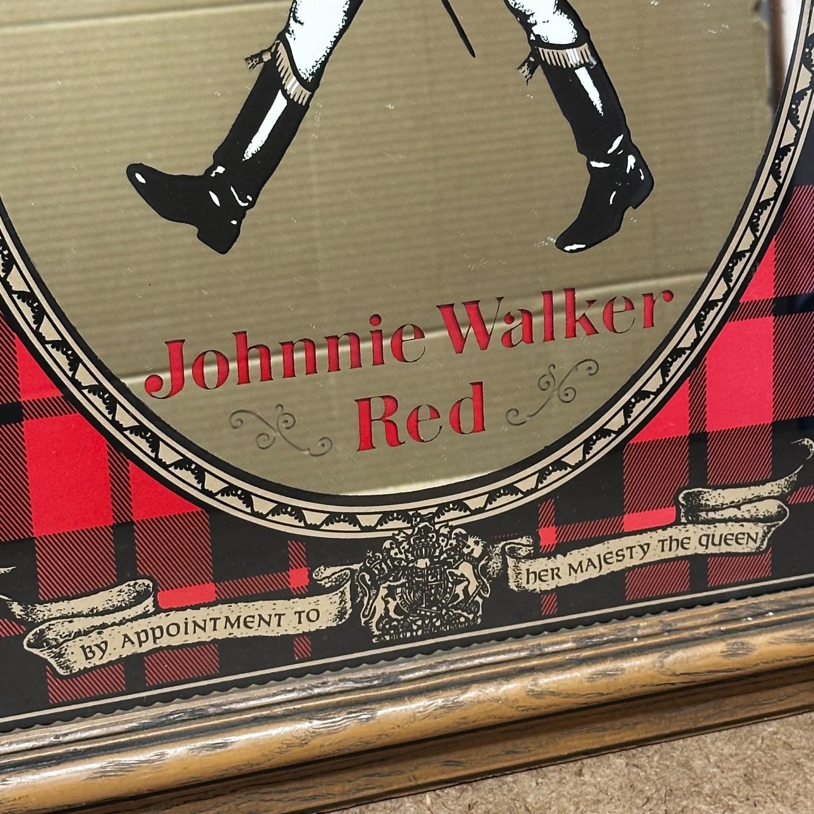 Johnnie Walker Red(ジョニーウォーカー・レッド) パブミラー