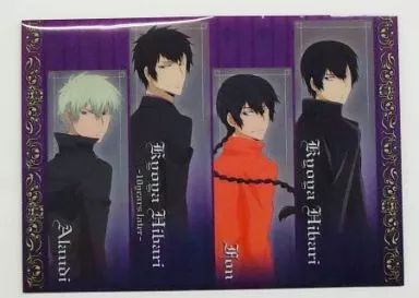 雲雀恭弥 CCG PRカード アラウディ 初代 中古】クリアファイル 雲雀恭弥(現代・10年後)＆風＆アラウディ