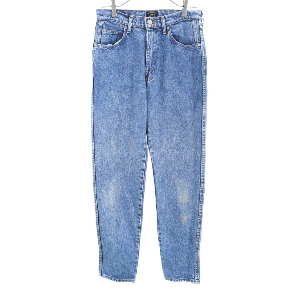 古着 Levi's リーバイス 80s 日本製 シルバータブ テーパードデニムパンツ W31 ジーパン ビックE メンズ リーバイス 80s 日本製 シルバータブ テーパードデニムパンツ W31