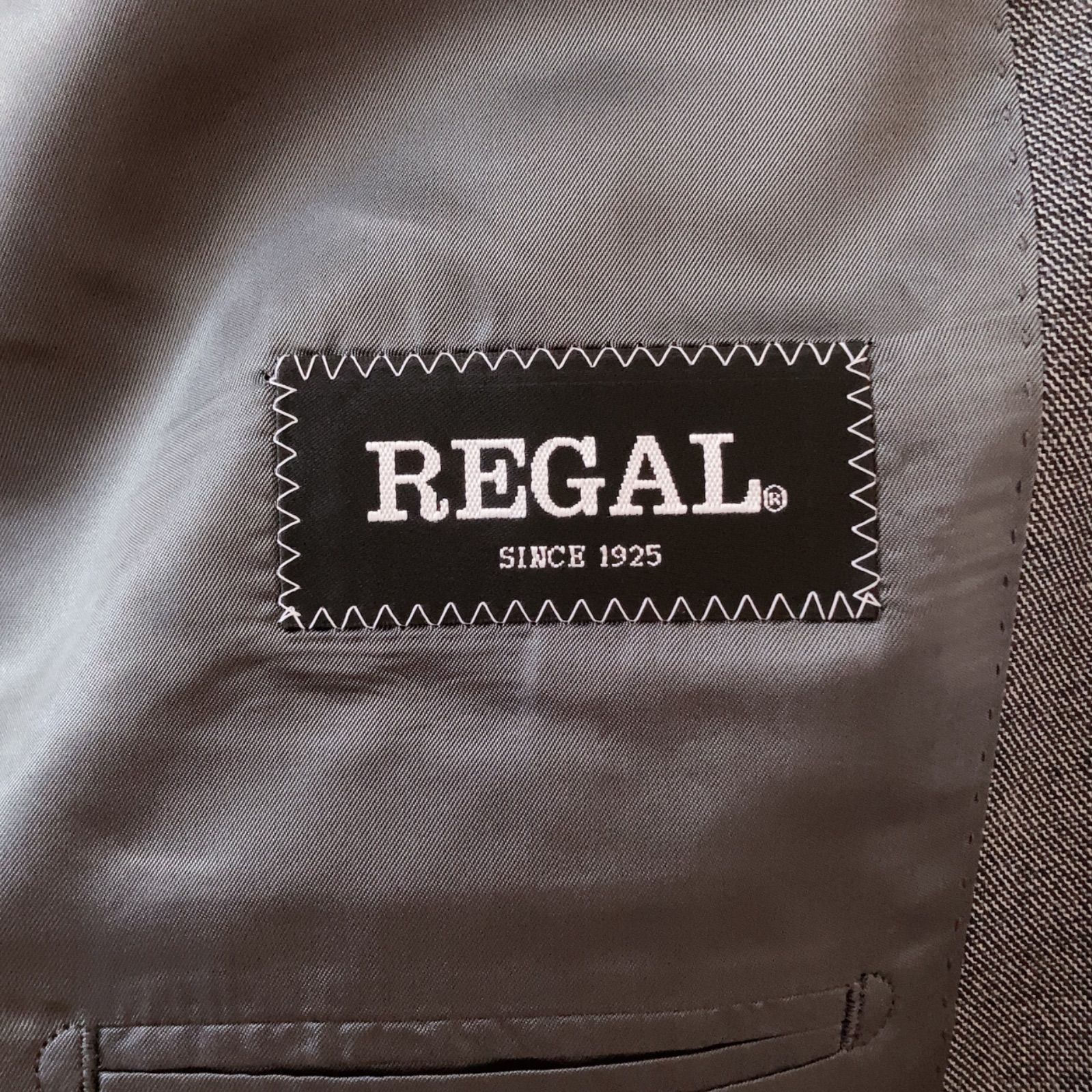 REGAL/リーガル：ウール ダブル テーラードジャケット 紺ブレ 金ボタン サイズM/ダークネイビー/日本製/メンズ/紳士/中古/USED/ブレザー 金ボタン✨リーガル ネイビー テーラード ジャケット ブレザー ダブル