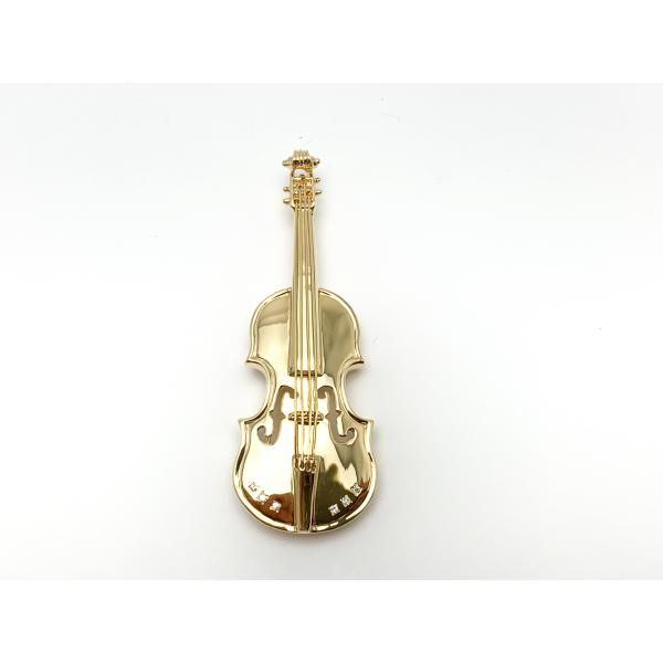 K18 18金イエローゴールド ダイヤモンド ヴァイオリン バイオリン 楽器