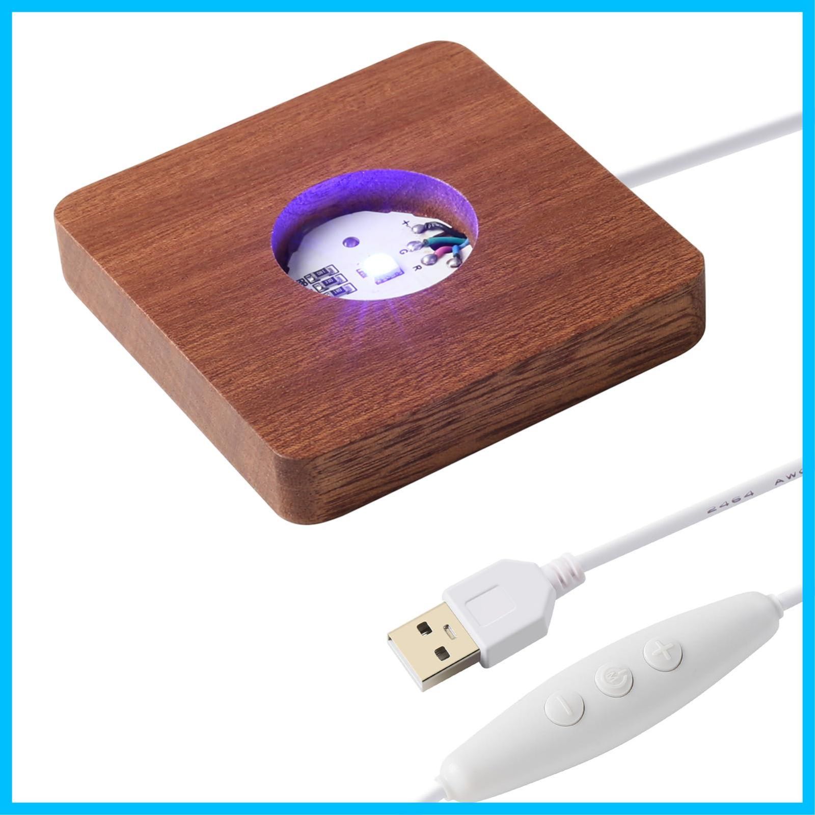 LEDスタンド 天然ブナの土台 調光 調光LEDスタンド 天然ブナ土台