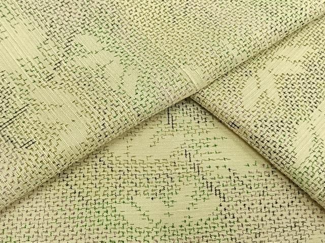 平和屋着物▽上質な紬 単衣 枝葉文 正絹 逸品 AAAW1382fy - メルカリ