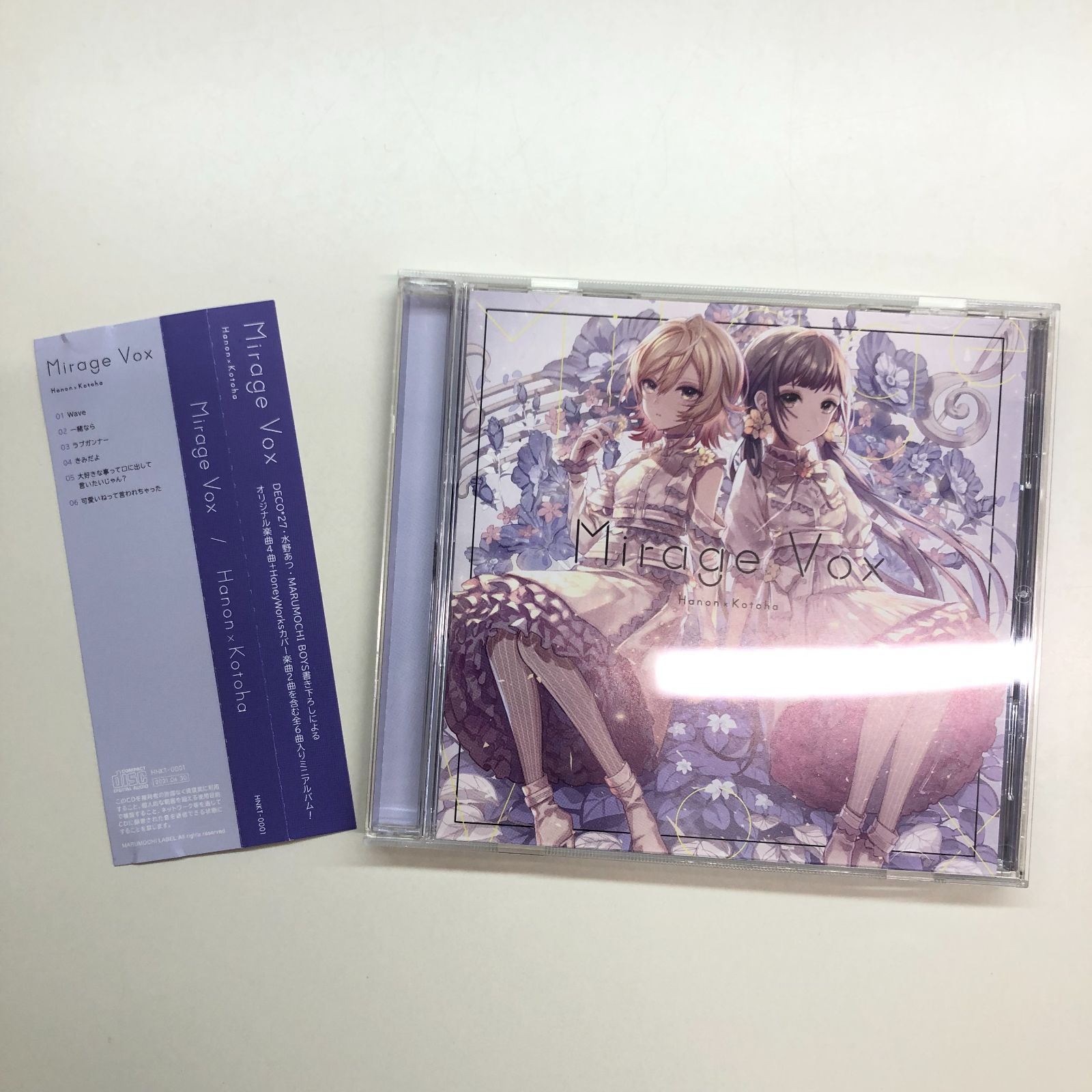 Mirage Vox Hanon×KotohaZAINのアニメCD達