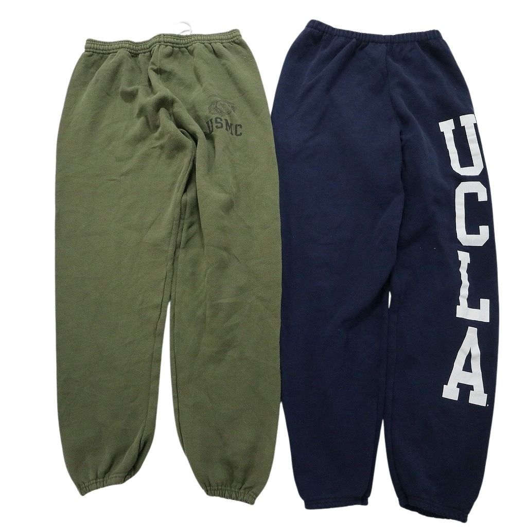 古着卸 スウェット パンツ 8枚セット メンズ Ｍ Ｌ ラッセル Lee ジョガーパンツ USMC ミリタリー 古着 NC0814 KIN-KAAI_COM