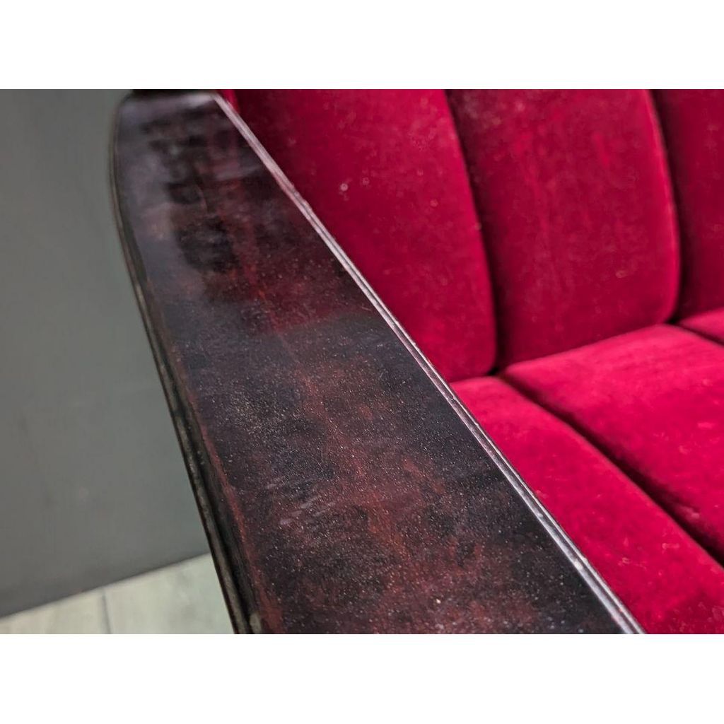 クラシック ヴィンテージ アンティーク 3人掛けソファ ロココ ろくろ SZ