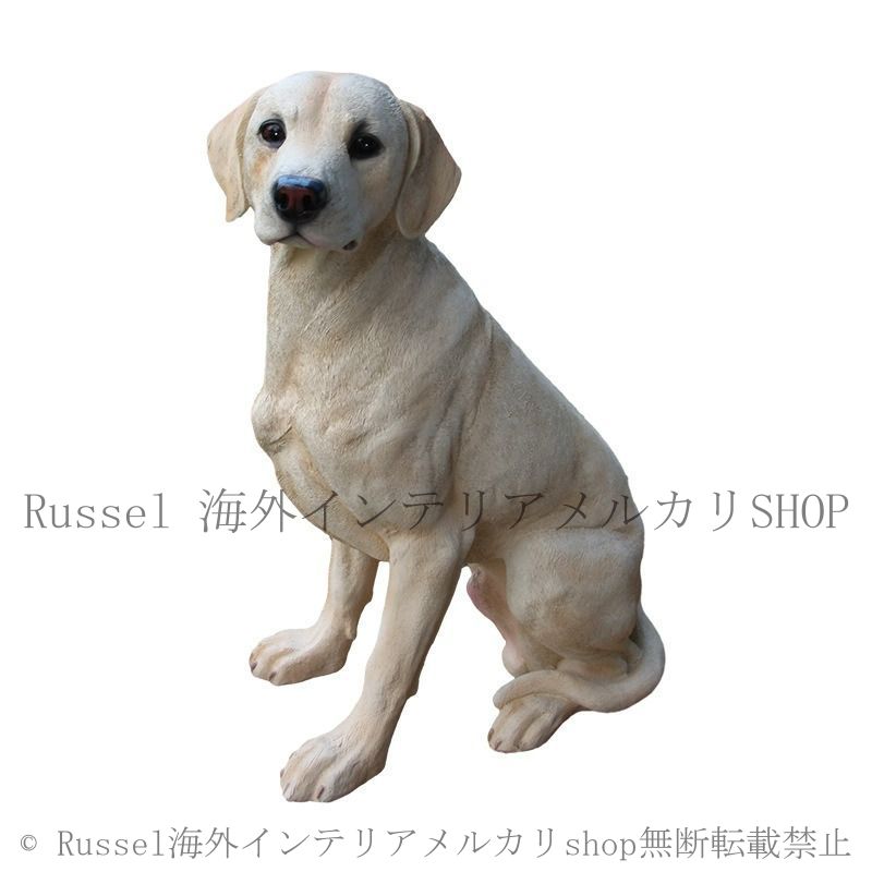 オブジェ 大型 リアル 屋外 樹脂 犬 彫刻 ホームデコ 庭 屋外
