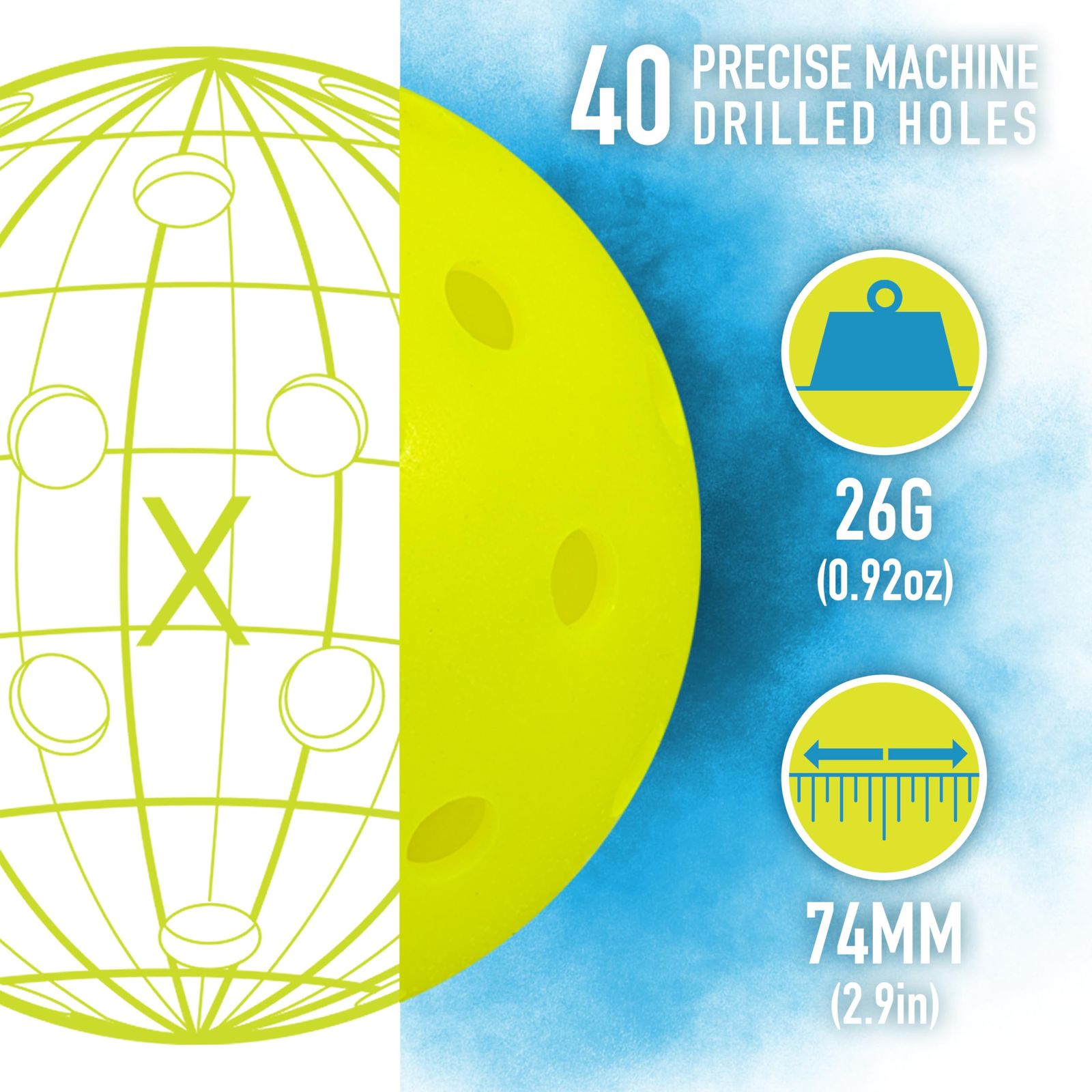 Franklinスポーツpickleball-x 2