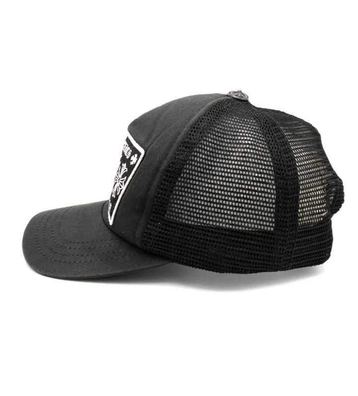クロムハーツ CHROME HEARTS 【 CH TRUCKER CAP 】 CH 刺繍 クロムハーツ CHROME HEARTS 【 CH TRUCKER CAP 】 CH 刺繍