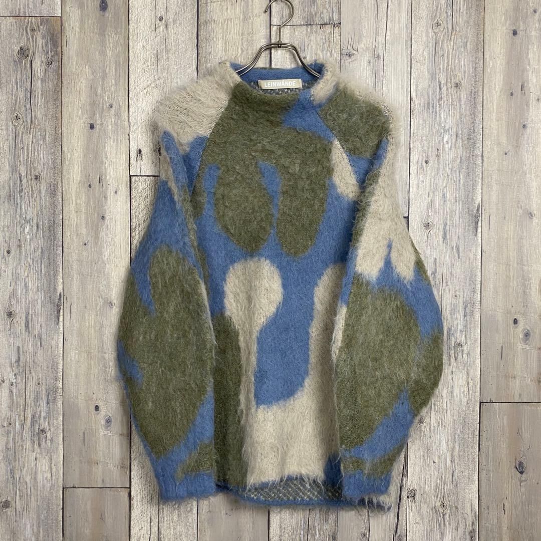 LEINWANDE ラインヴァンド アルパカ モヘア ニット セーター