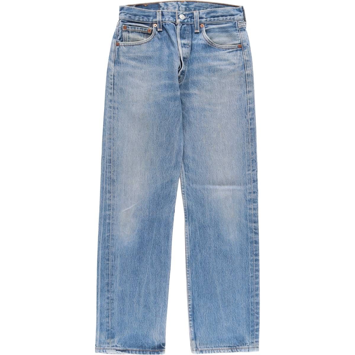 古着 00年代 リーバイス Levi s ストレートデニムパンツ レディースL w29 相当|evb010079