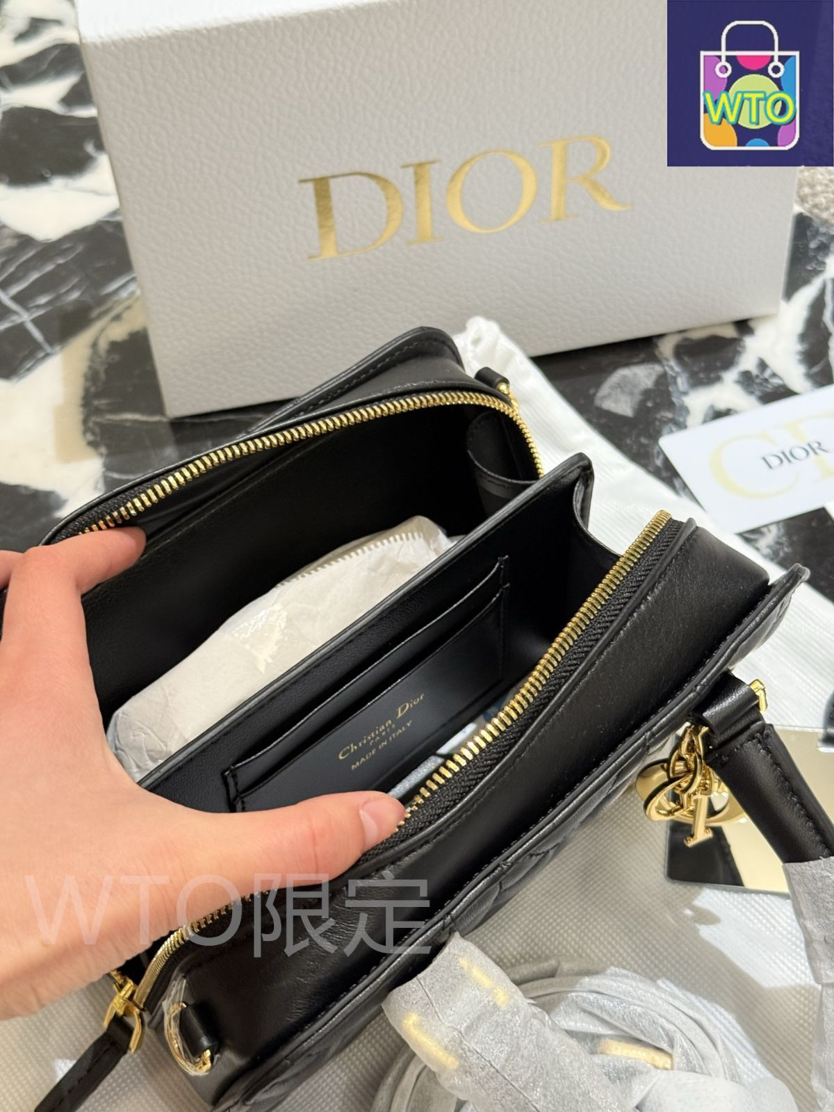 今日特価】Dior 30 Montaigne Mini Doctor Bag ディオール 30