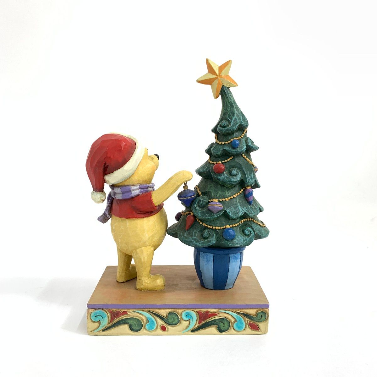 Disney - Enesco エネスコ Disney ディズニー SHOWCASE COLLECTION 【Trim the Tree with Me】 くまのプーさん クリスマスツリー 4039045     　240002231005 Disney Traditions】プー ピグレット クリスマスツリー