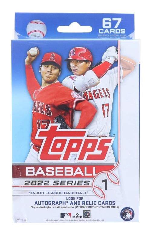 MLB 2022 Topps Series 1 Baseball Hanger Box トップス