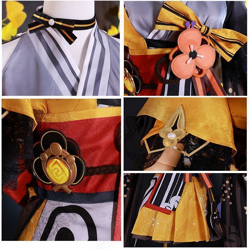 新品未使用原神（Genshin）千織/ちおり コスプレ衣装 ウイッグ