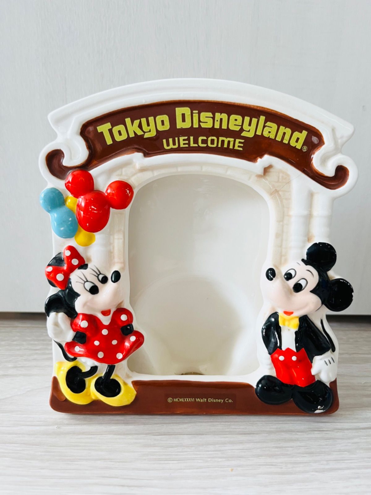 ◾️ 希少品 東京ディズニーランド開園時 写真立て 昭和レトロ Disney