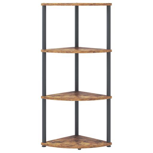 楽天市場】HCHQHS ラック オープンシェルフ 4段 木製 収納 本棚