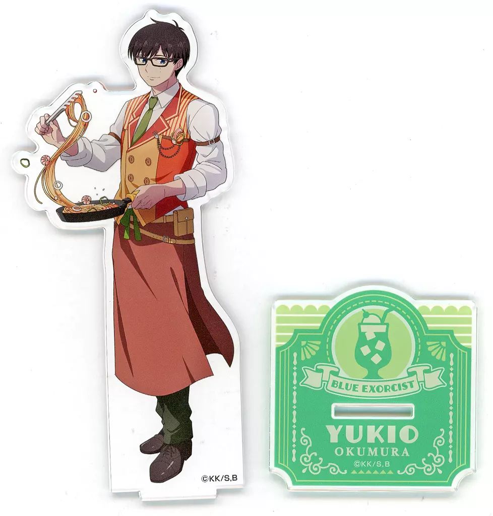 中古】アクリルスタンド・アクリルパネル 奥村雪男 描き下ろし