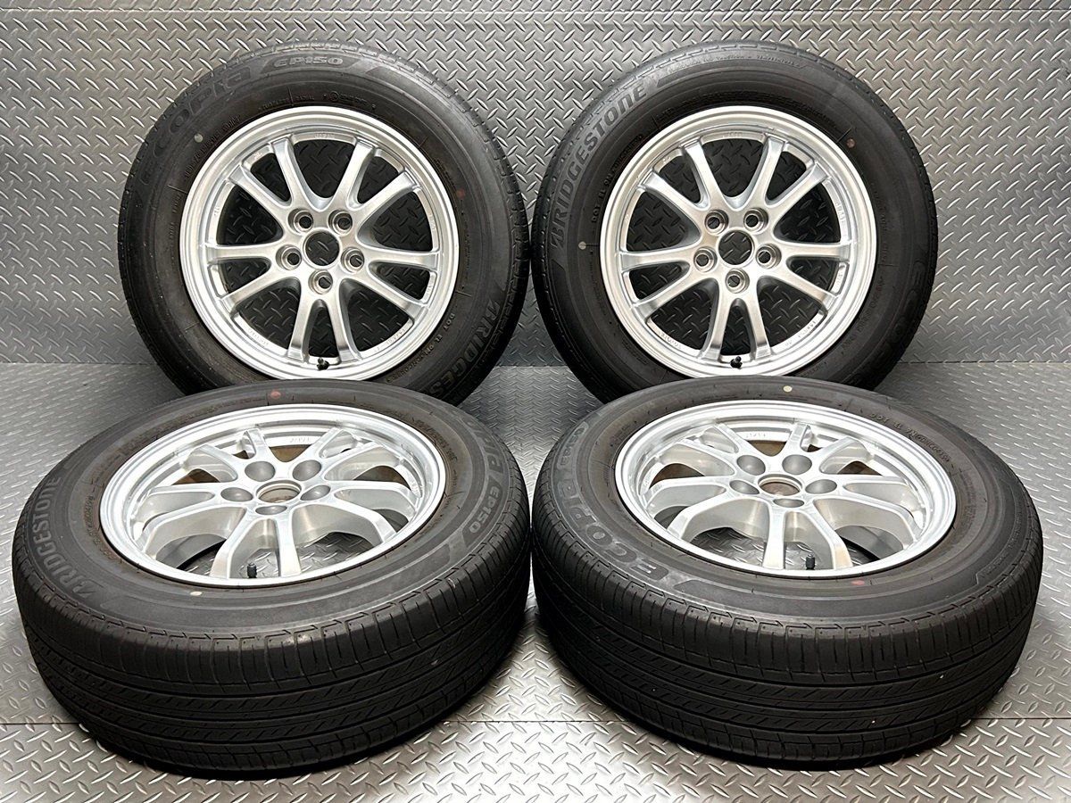 50 プリウス 純正アルミ 15X6.5J +40 100/5 ヨコハマ アイスガード 
