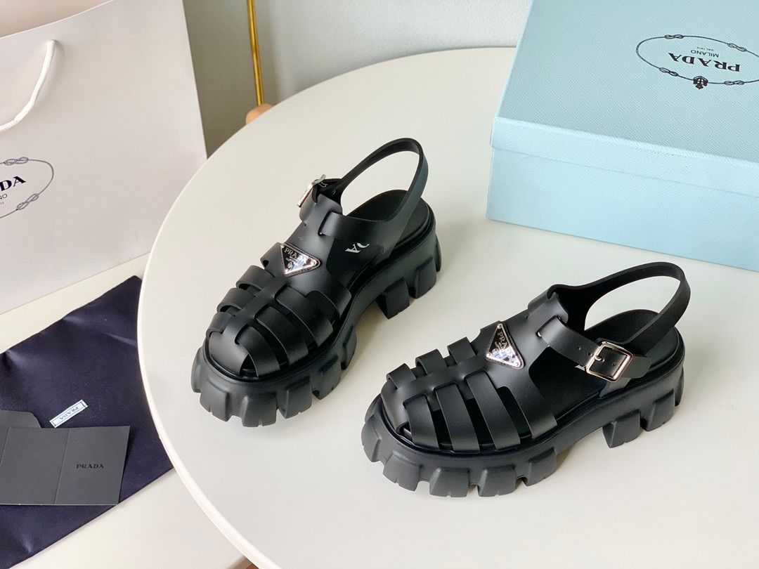 PRADA プラダ ラバー サンダル 2X3083 3LKK メンズ
