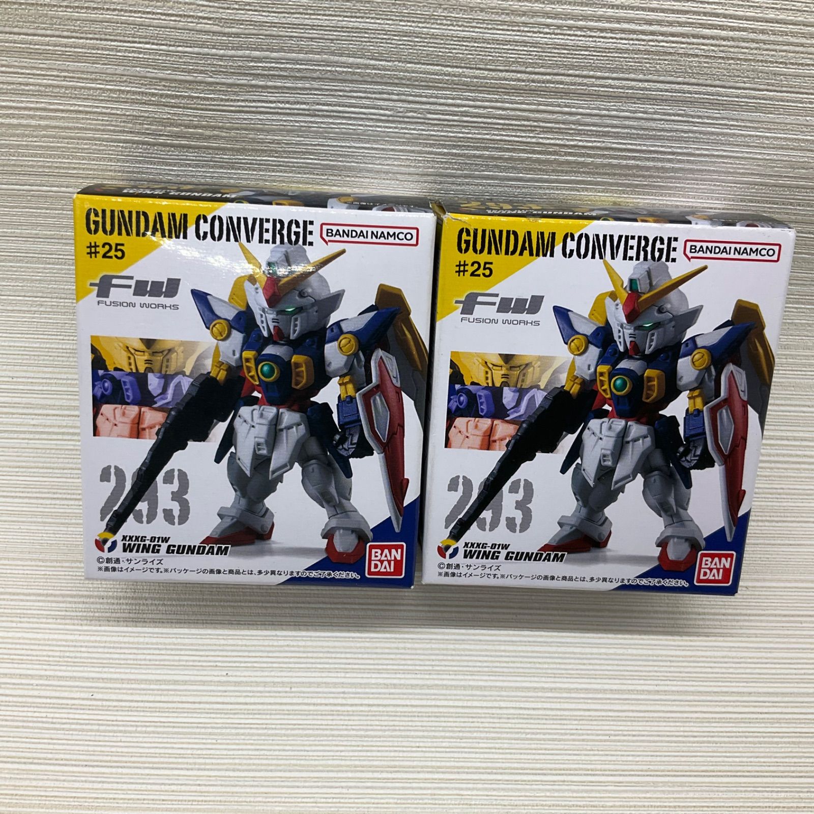 新品未開封】ガンダムコンバージ新機動戦記ガンダムWセット