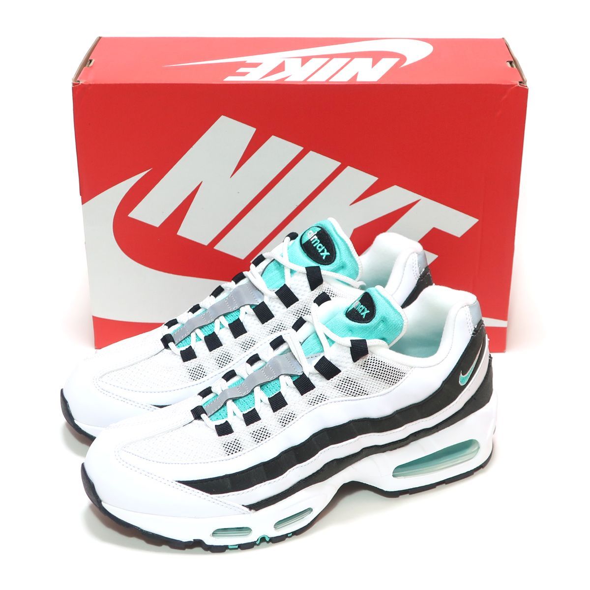 レディースサイズ☆NIKE AIR MAX 95 OG BIG BUBBLE WHITE/HYPER JADE 