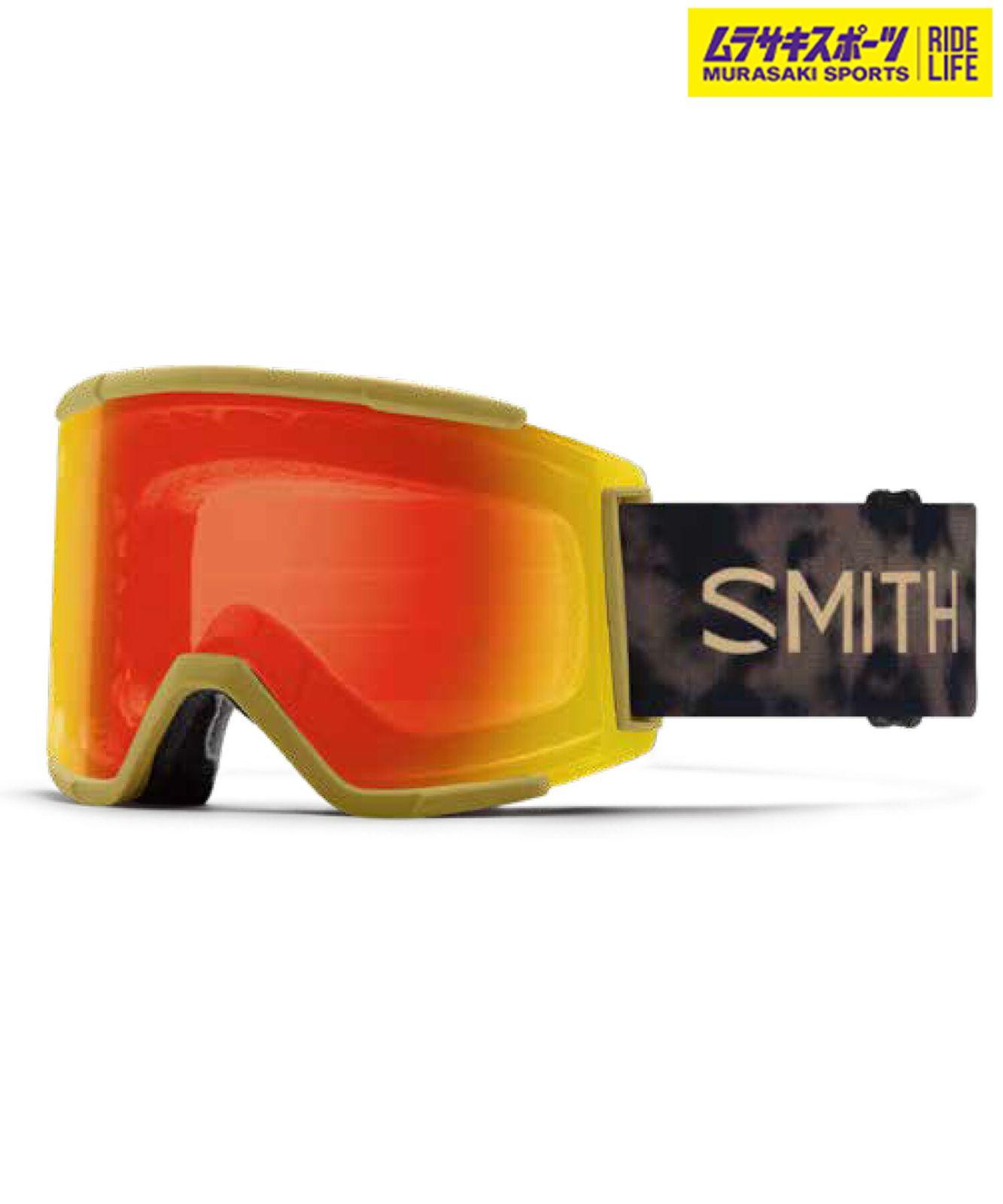 【ムラスポ公式】新品 SMITH スミス スノーボード ゴーグル 平面 アーリーモデル E SQUAD XL SANDSTORM MIND ムラサキスポーツ 24-25モデル LL I13