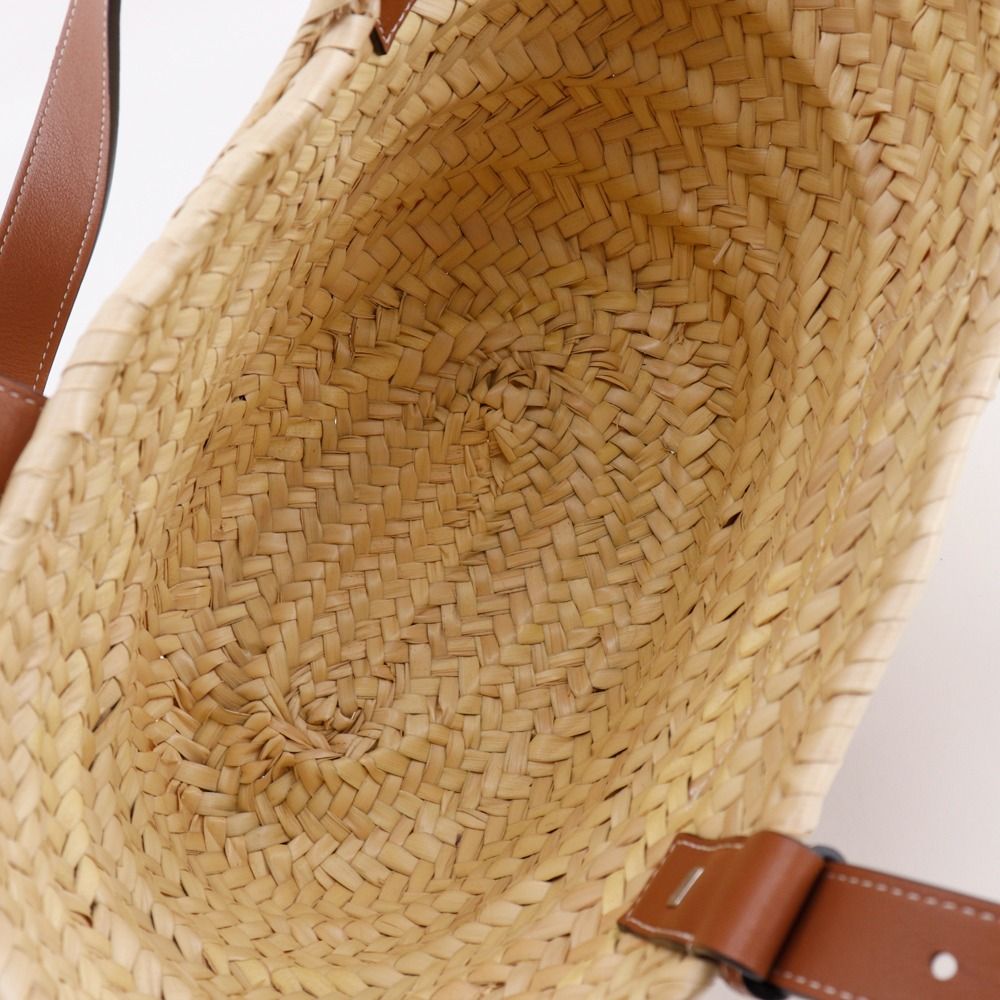 LOEWE】ロエベ バスケットバッグ スモール かごバッグ ラフィア