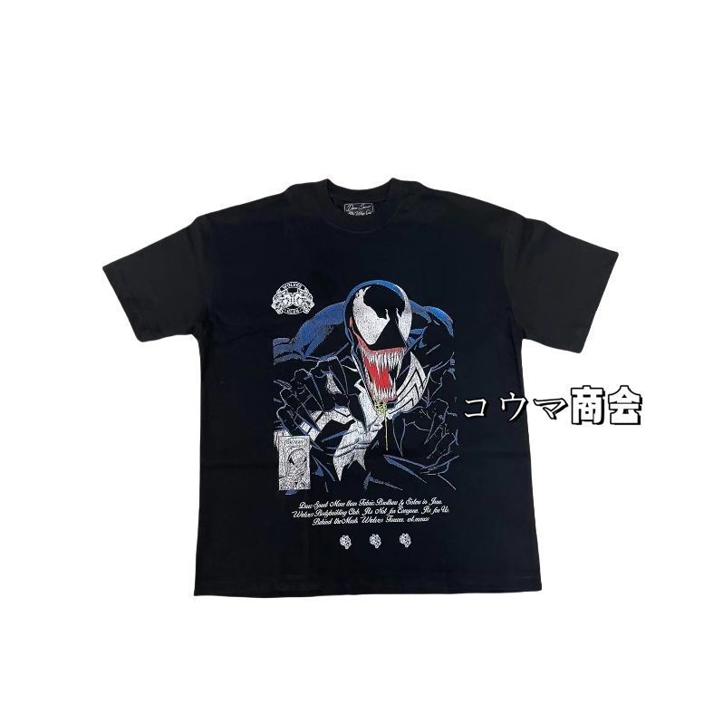 新品 DARC SPORT ヴェノム ヴェノム マーベル 連名半袖 Tシャツ  BLACK