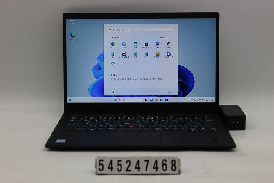 Lenovo ThinkPad X1 Carbon 7th Gen Core i7 8365U 1.8GHz/16GB/256GB(SSD)/14W/FHD(1920x1080)/Win11 【545247468】