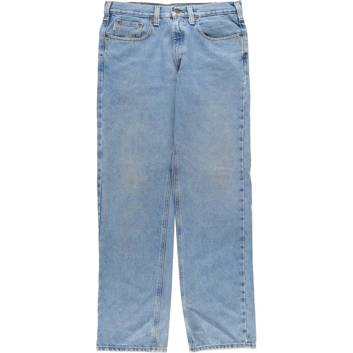 古着 カーハート Carhartt Traditional FIT テーパードデニムパンツ メンズw34相当|eaa539919