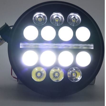 5.75インチ DAYMAKER LED ヘッドライト DRL【ハーレー用