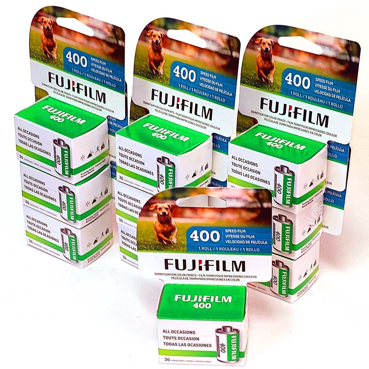 2025-11期限 10本セット FUJIFILM 400-36枚撮 富士フイルム ネガフィルム ISO感度400 135 35mm SPEED FILM フジフィルム 0074101242508 吊下パッケージ