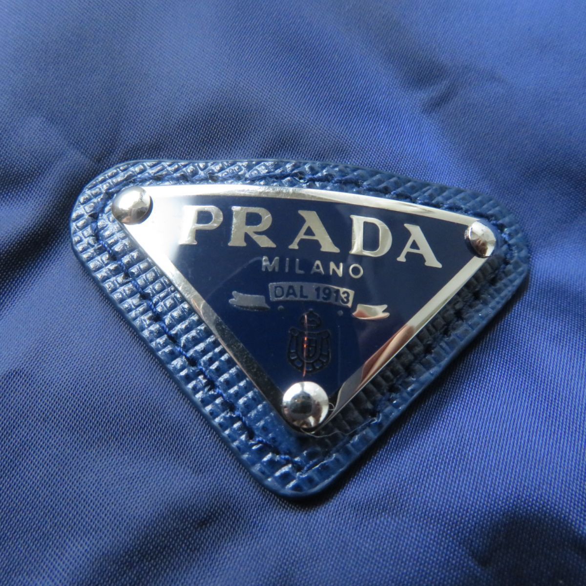 美品☆正規品 PRADA プラダ 290832 三角ロゴプレート/トライアングル