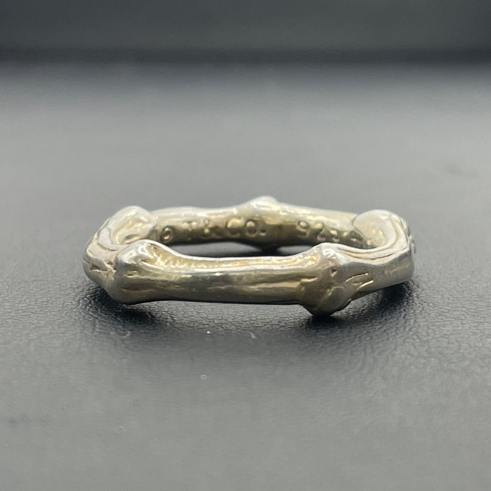 TIFFANY ティファニー バンブー リング 925 13号 シルバー シンプル