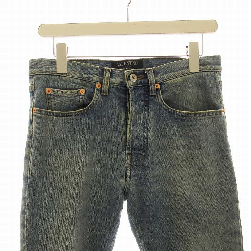 2024-25 秋冬新作  ハイブランドの ヴァレンティノ ヴァレンチノ デニムパンツ FIT SLIM VALENTINO パンツ