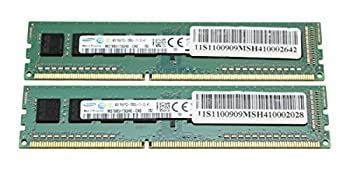 【中古】【非常に良い】Samsung デスクトップ用DDR3メモリー 8GB (2 x 4GB) pc3-12800u m378b5173qh0-ck0