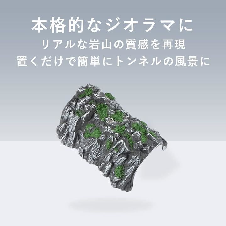 TKY トンネル 洞窟 モデル ジオラマ 鉄道模型 建物模型 情景 岩山 素材