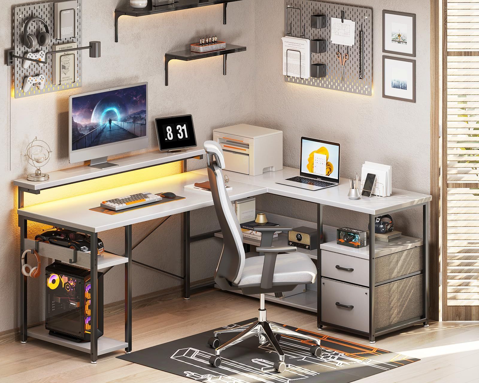 引き出し2杯付き