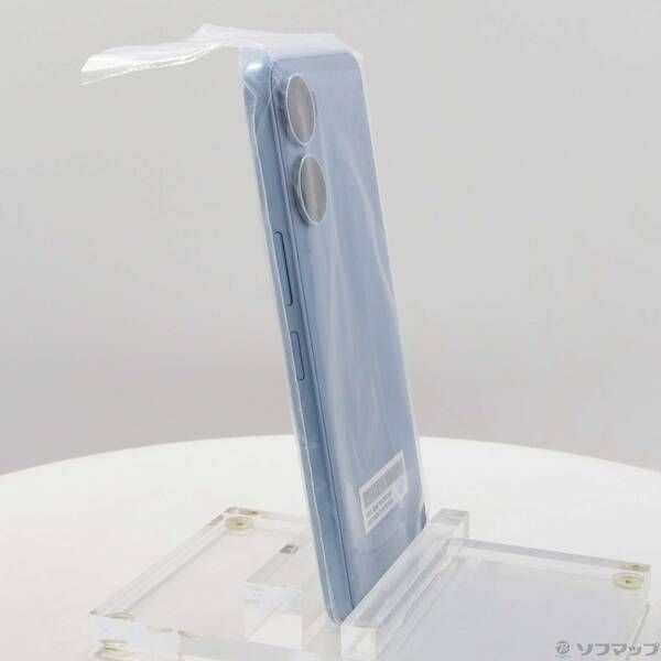 未使用品〕 未使用品 Libero 5G IV 128GB ブルー ZESCD1 Y!mobile SIM